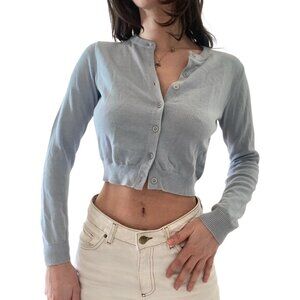 Blue cardigan, one size